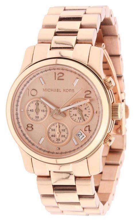 michael kors rose gold watch mk 3156